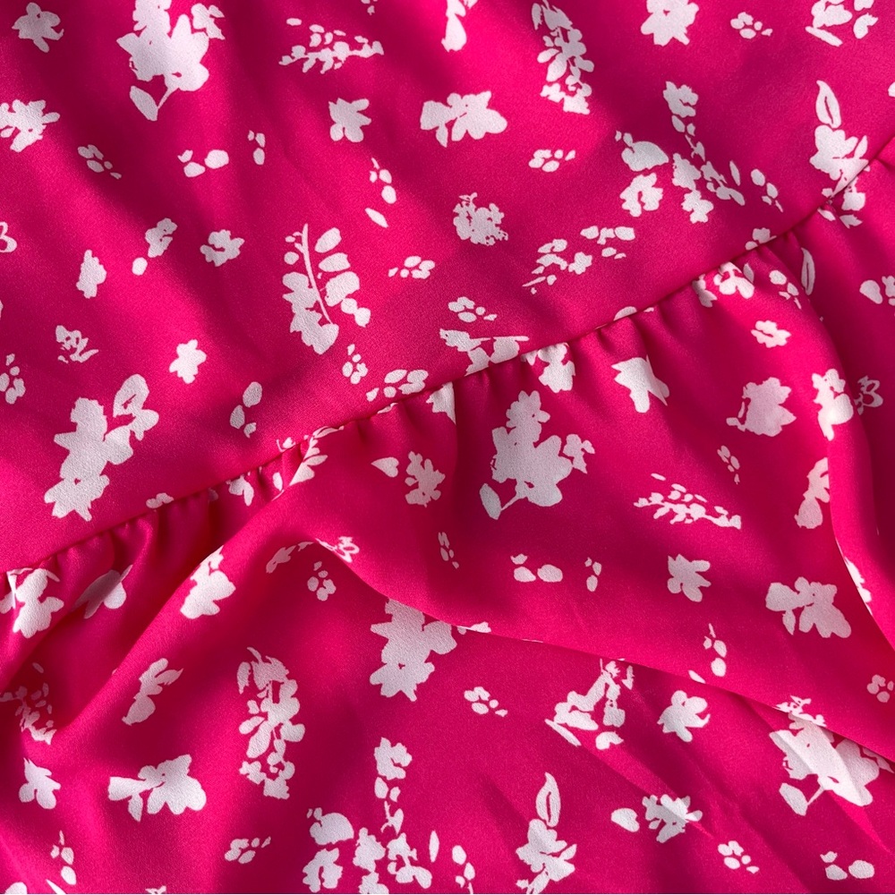 Pink Floral Women’s dress - Picture 2 of 6